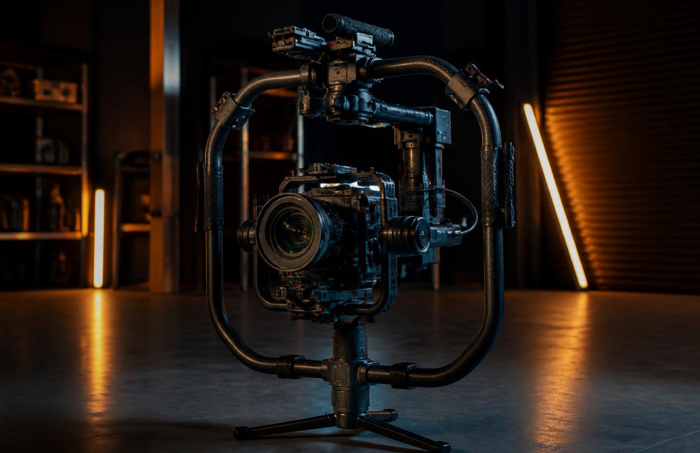Video production professional creator workspace